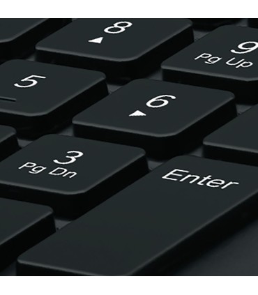 کیبورد باسیم لاجیتک K280E با حروف فارسی