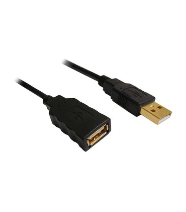 کابل افزایش طول زغال دار بدون پک USB 2.0 فرانت FN-U2CF15