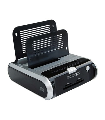 نگهدارنده هارد (داک) 2.5 و 3.5 اینچ USB 3.0 با 2 پورت ورودی SATA همراه درگاه کارت حافظه و هاب فرانت FN-U3DS111