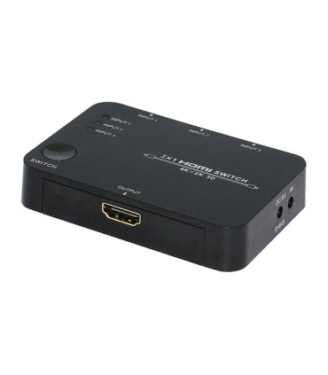 سوئیچ 3 پورت HDMI با قابلیت 3D و رزولوشن 4Kx2K با ریموت کنترل فرانت FN-S153