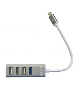 هاب 4 پورت Type C به USB 3.0 - 2.0 بیاند BA-450