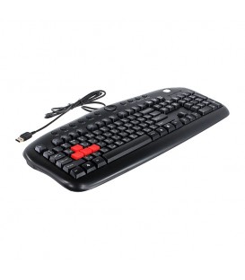 کیبورد باسیم گیمینگ ای فورتک KB-28G با حروف فارسی