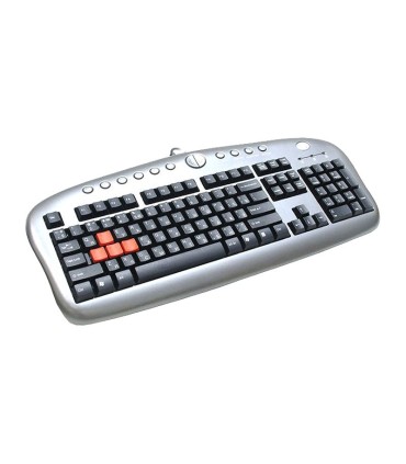 کیبورد باسیم گیمینگ ای فورتک KB-28G با حروف فارسی