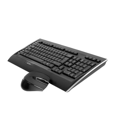 کیبورد و ماوس بی سیم ای فورتک 9300F با حروف فارسی