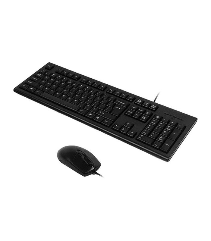 کیبورد و ماوس باسیم ای فورتک KR-8572 با حروف فارسی