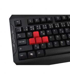 کیبورد باسیم گیمبنگ ای فورتک Q100