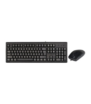 کیبورد و ماوس باسیم ای فورتک KM-72620D با حروف فارسی