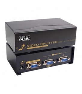 اسپلیتر 2 پورت VGA همراه آداپتور کی نت پلاس KPS652