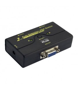 سوئیچ 2 پورت VGA همراه آداپتور کی نت پلاس KP-M9021