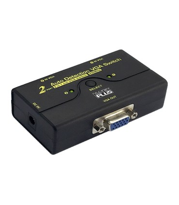 سوئیچ 2 پورت VGA همراه آداپتور کی نت پلاس KP-M9021