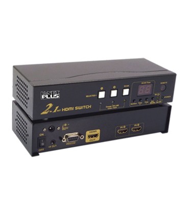 سوئیچ 2 پورت HDMI همراه آداپتور کی نت پلاس KP-S7202