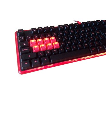 کیبورد باسیم گیمینگ ای فورتک سری بلادی B2278 با حروف فارسی