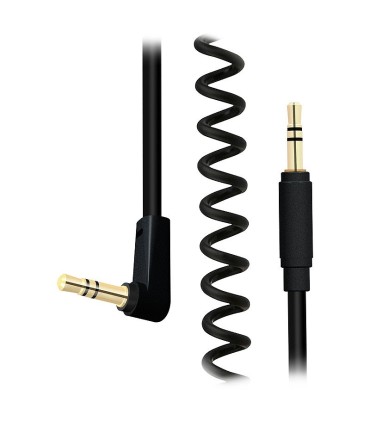 کابل 1 به 1 صدا استریو 3.5 میلی متر 90 درجه (AUX) فنری کی نت پلاس KP-C1010