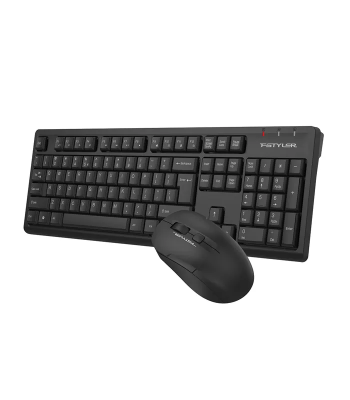 کیبورد و ماوس بی سیم ای فورتک FG1200S بی صدا با حروف فارسی - تصویر 3