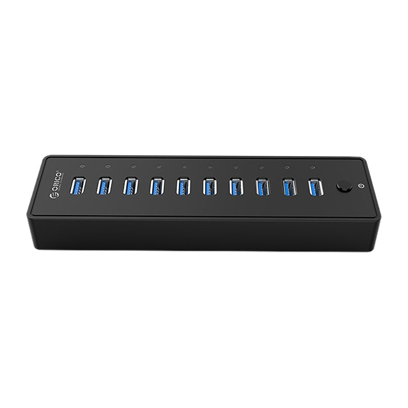 هاب 10 پورت USB 3.0 همراه آداپتور اوریکو P10-U3-V1