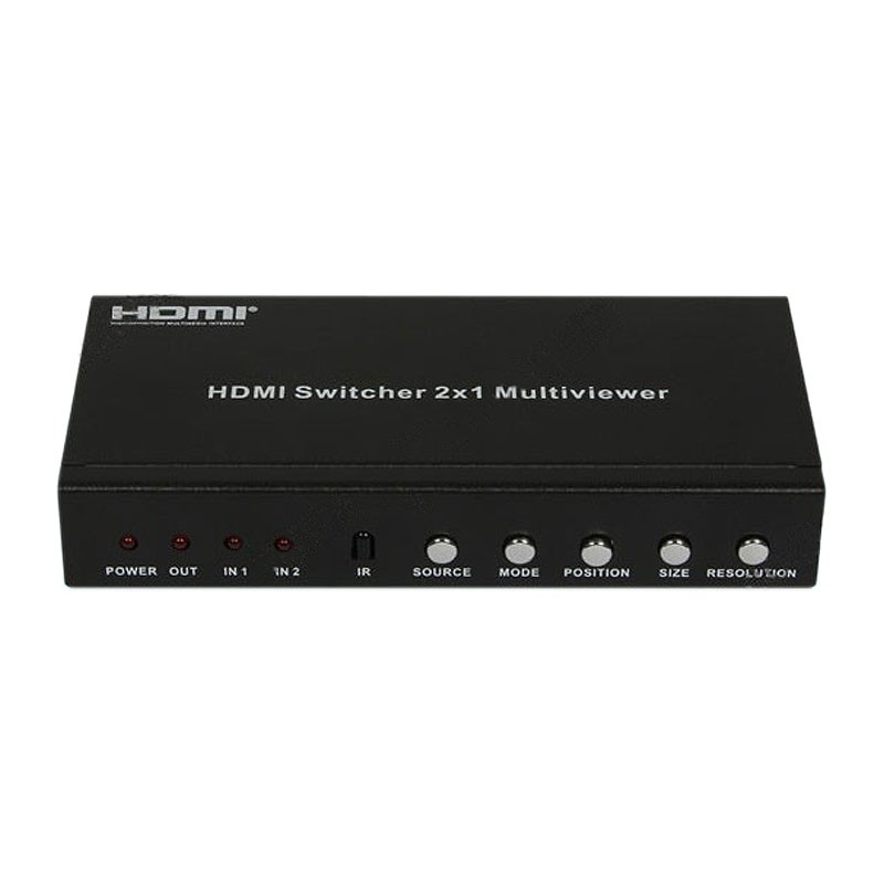 سوئیچ 2 پورت HDMI با ریموت کنترل فرانت FN-S152MR