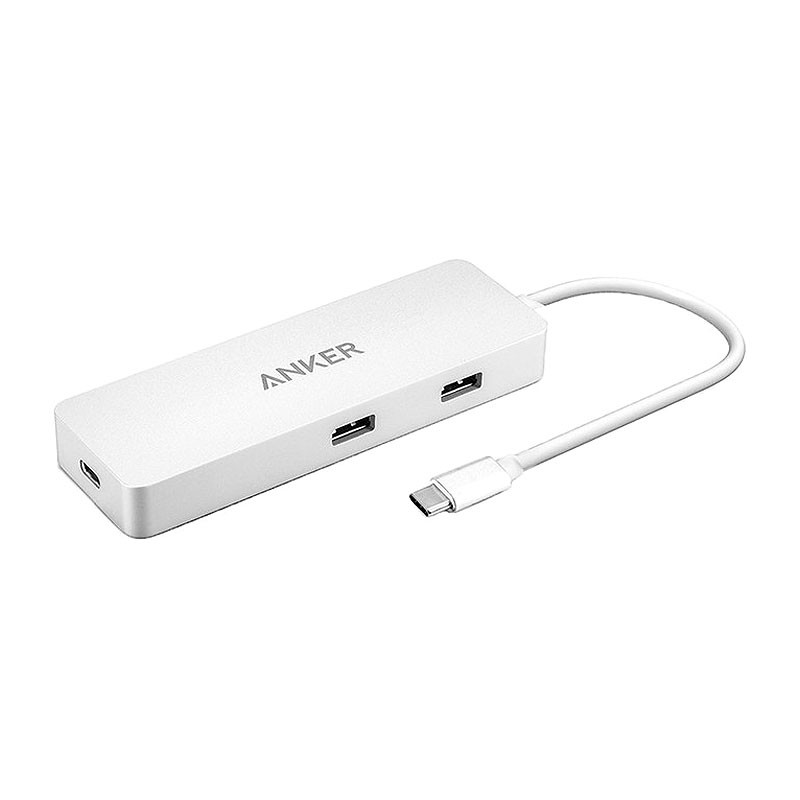 هاب 4 پورت Type C به USB 3.0 با پورت HDMI با قابلیت PD انکر A8342