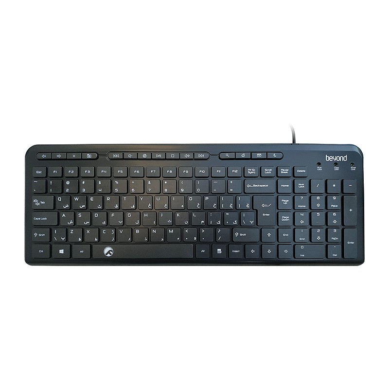 کیبورد باسیم بیاند BK-3441 با حروف فارسی