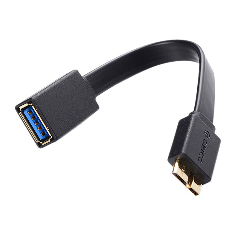 کابل Micro USB 3.0 – OTG به USB 3.0 تخت اوریکو COF3-15