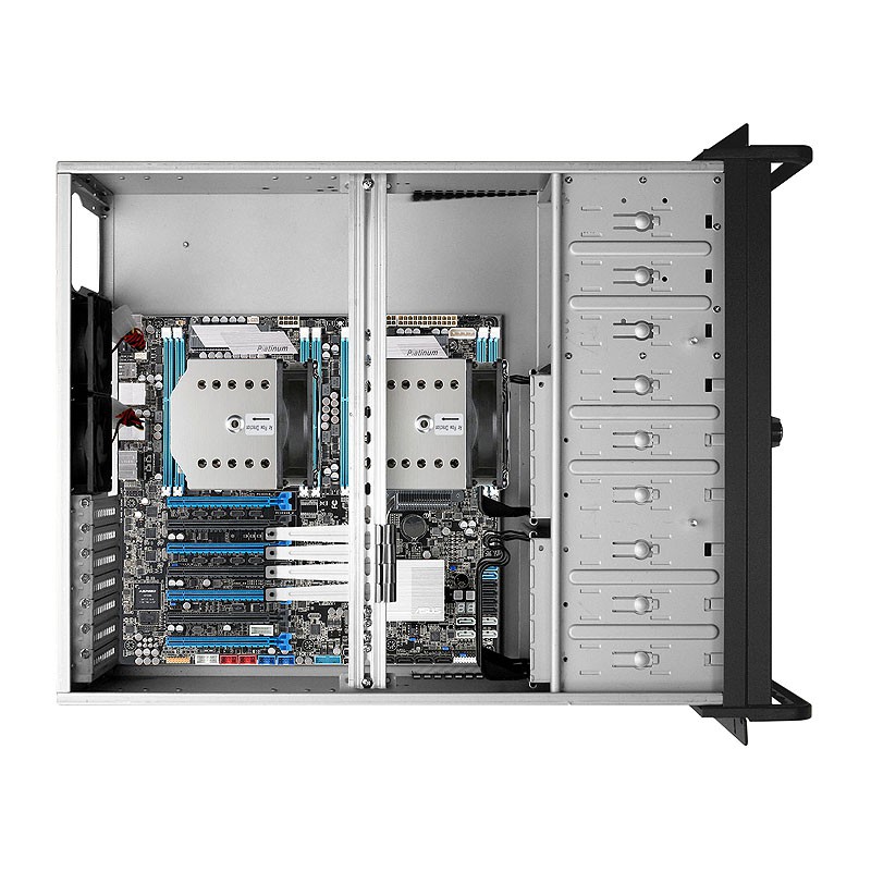 کیس کامپیوتر گرین G520-4U Rackmount