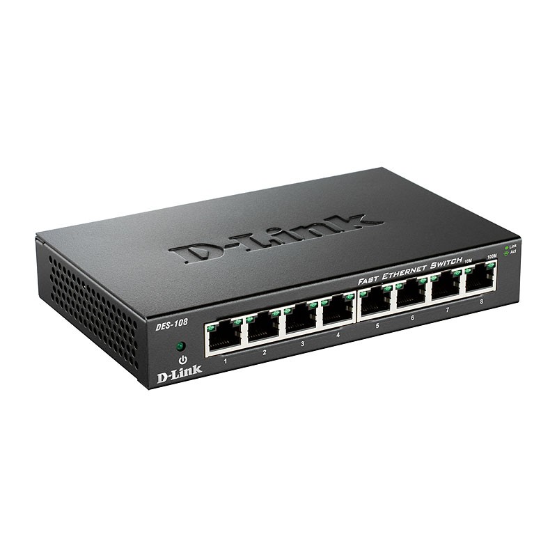 سوئیچ 8 پورت دی لینک DES-108