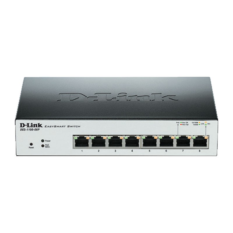 سوئیچ 8 پورت دی لینک DGS‑1100-08