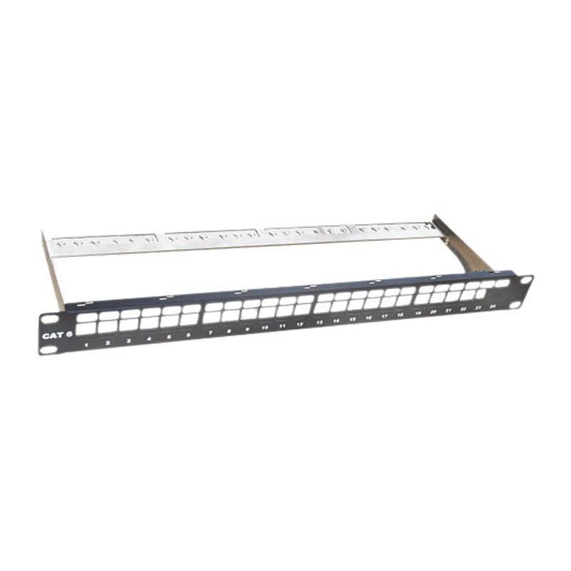 پچ پنل 24 پورت بدون کیستون Cat6 UTP-STP کی نت K-N1129