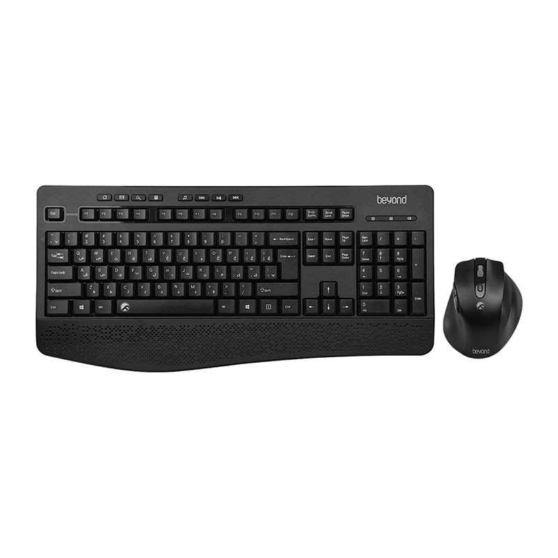 کیبورد و ماوس بی سیم فراسو BMK-9220RF با حروف فارسی
