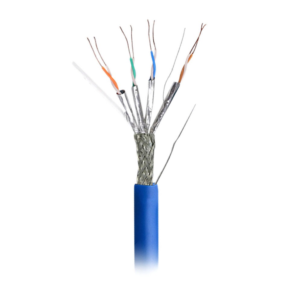کابل شبکه S/FTP Cat6a کی نت پلاس KP-N1255
