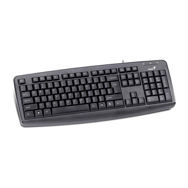 کیبورد باسیم جنیوس KB-110X با حروف فارسی