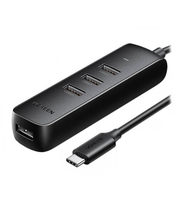 هاب 4 پورت Type C به USB 3.0 یوگرین 10916 CM416