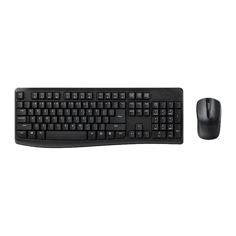 کیبورد و ماوس بی سیم رپو X1800PRO با حروف فارسی