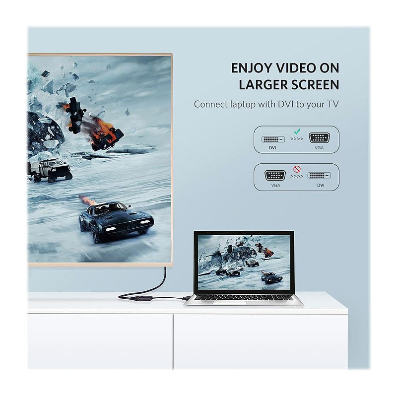 تبدیل 1+24 DVI-D به VGA یوگرین 40259 MM108