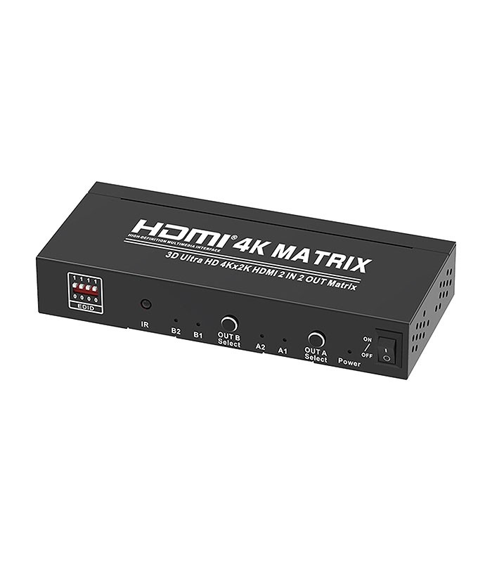 ماتریکس سوئیچ 2 در 2 HDMI تی سی تی TC-HMX-22