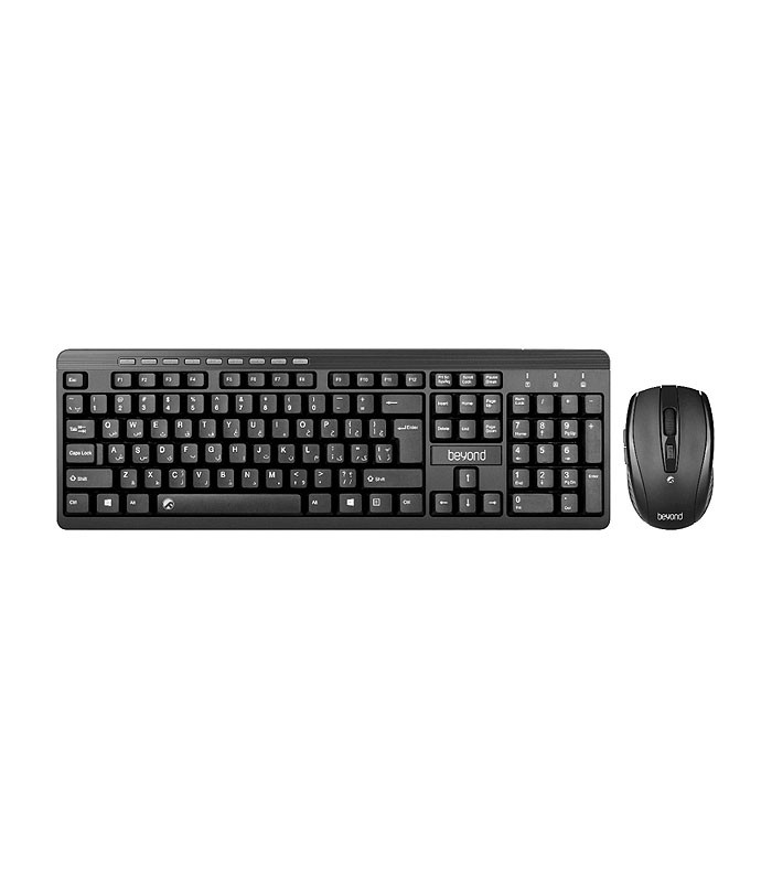 کیبورد و ماوس بی سیم بیاند BMK-3460RF با حروف فارسی