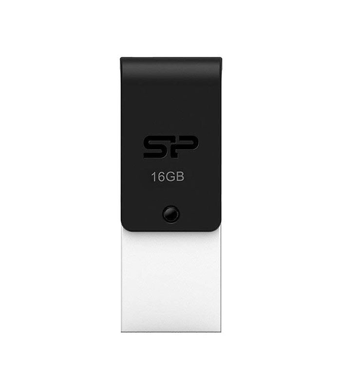 فلش مموری سیلیکون پاور USB 2.0 OTG Mobile X21 ظرفیت 16 گیگابایت
