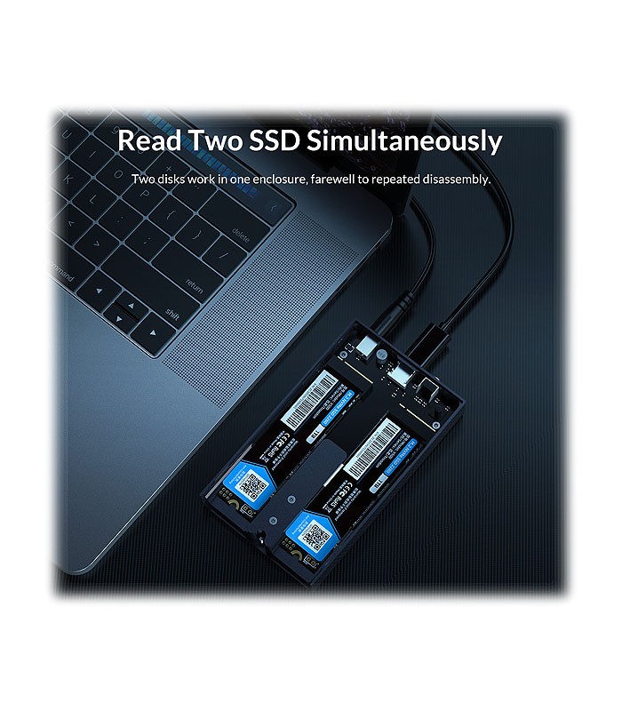 باکس NVMe M.2 SSD اوریکو M2P2J-C3