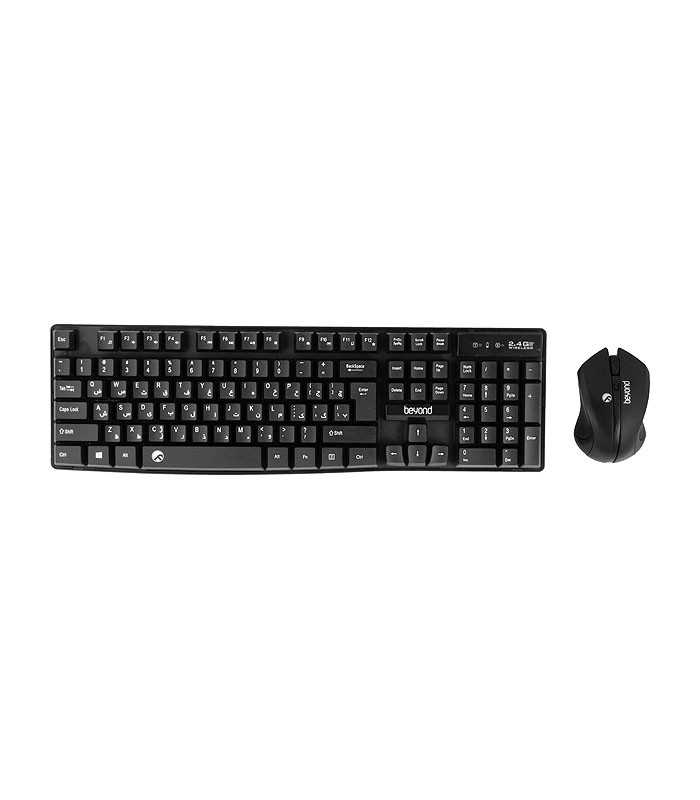 کیبورد و ماوس بی سیم بیاند BMK-8282RF با حروف فارسی