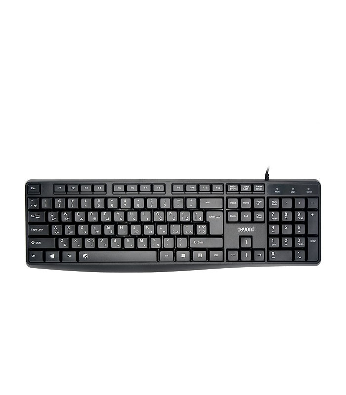 کیبورد باسیم بیاند BK-3880i با حروف فارسی