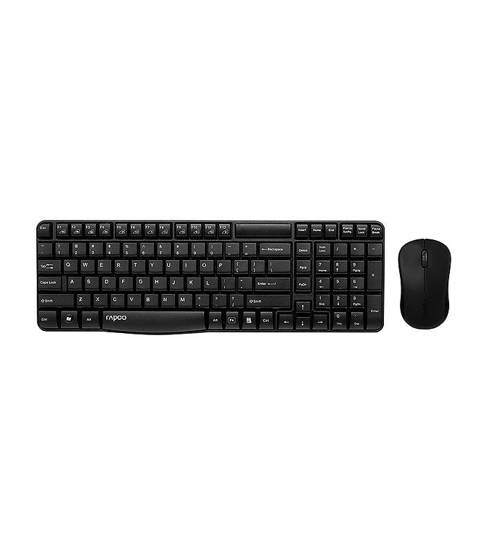 کیبورد و ماوس بی سیم رپو X1810 با حروف فارسی