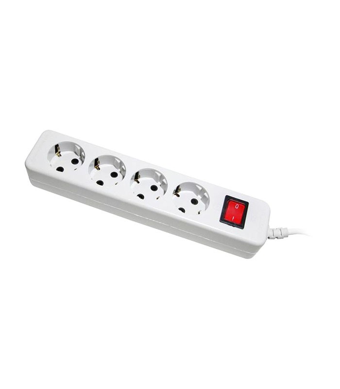 چند راهی برق 4 خانه با کابل 1.8 متر پارت الکتریک PE648