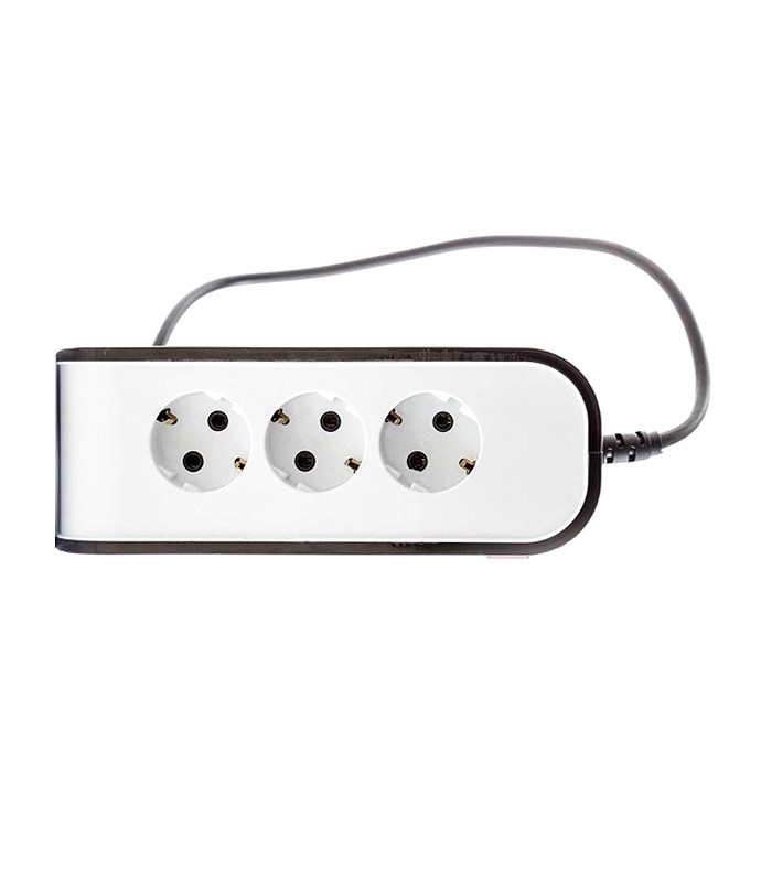 چند راهی برق 9 خانه با کابل 1.8 متر پارت الکتریک PE5142