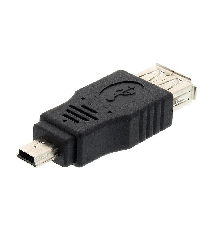 تبدیل Mini USB 5pin – OTG به USB 2.0 وی نت V-AUSB5PIN