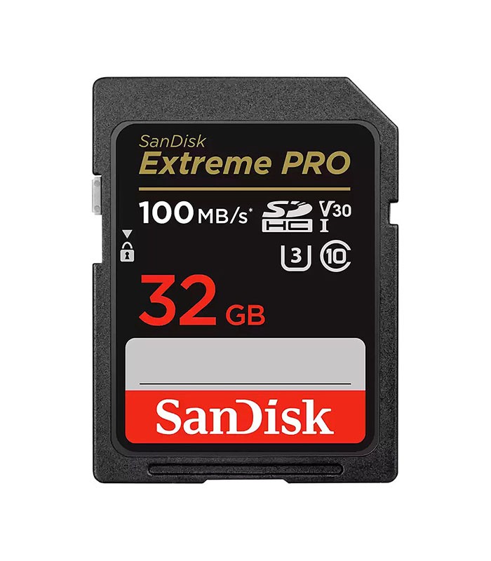 کارت حافظه SDHC سن دیسک Extreme PRO کلاس 10 سرعت 100MBps ظرفیت 32 گیگابایت