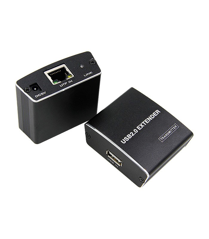 افزایش طول USB بر روی کابل شبکه تا 100 متر لایمستون LS-U2E100