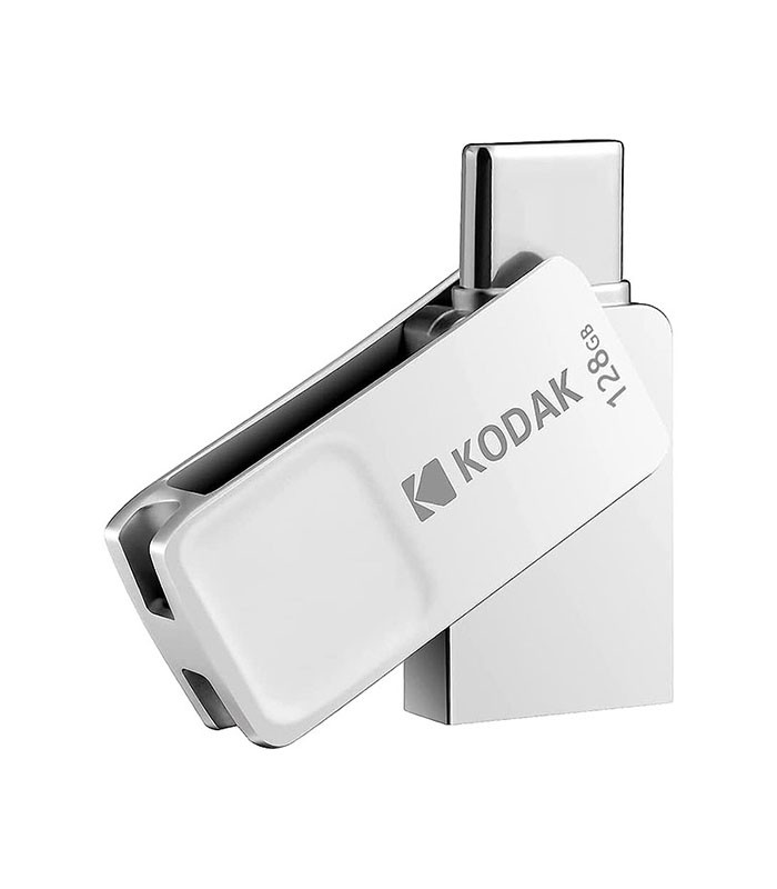 فلش مموری کداک USB 3.1 OTG K223C ظرفیت 128 گیگابایت