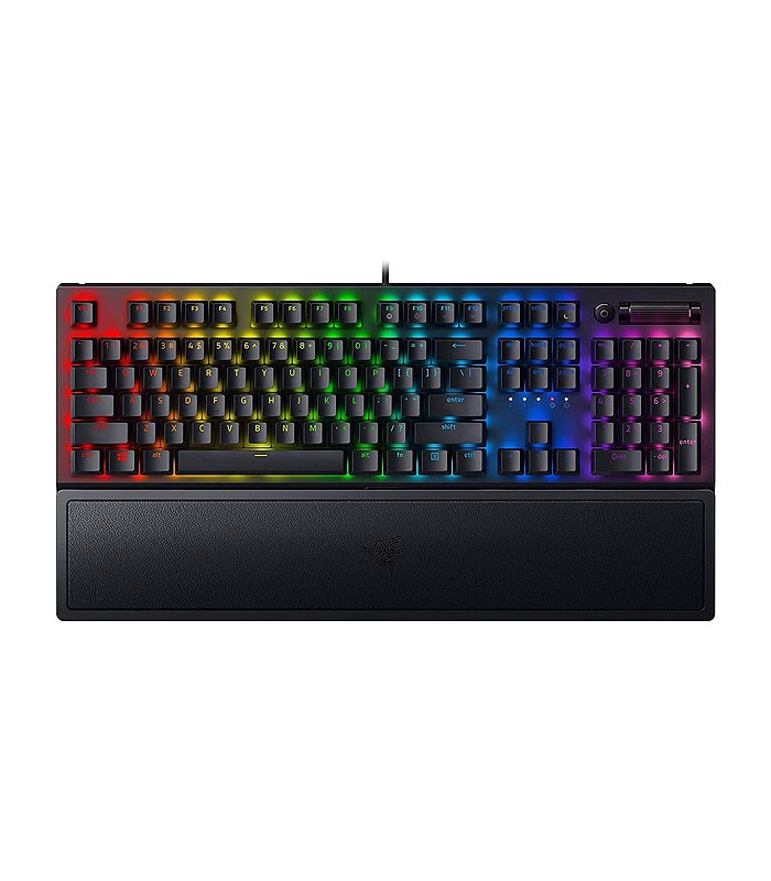 کیبورد باسیم گیمینگ ریزر BlackWidow V3 – Yellow Switch