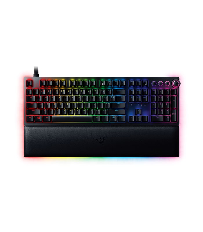 کیبورد باسیم گیمینگ ریزر Huntsman V2 – Analog Optical Switch