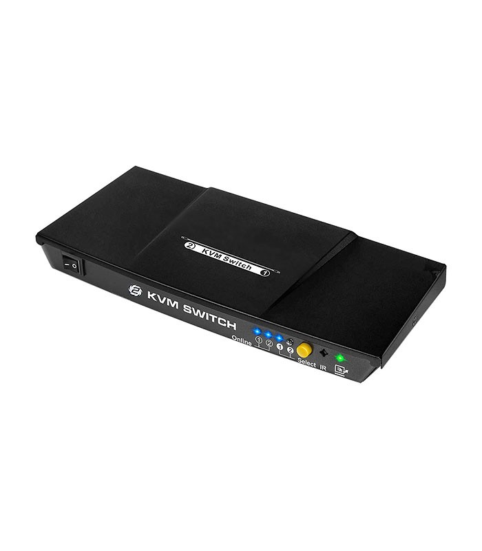 کی وی ام سوئیچ 2 پورت HDMI لایمستون LS-HK21