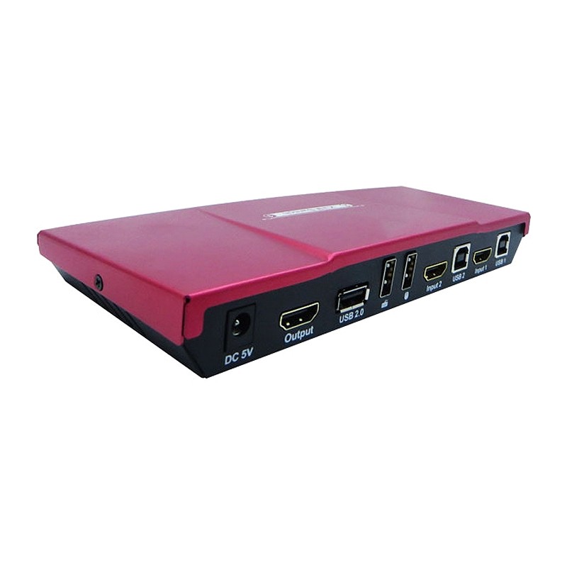 کی وی ام سوئیچ 2 پورت HDMI لایمستون LS-HK21